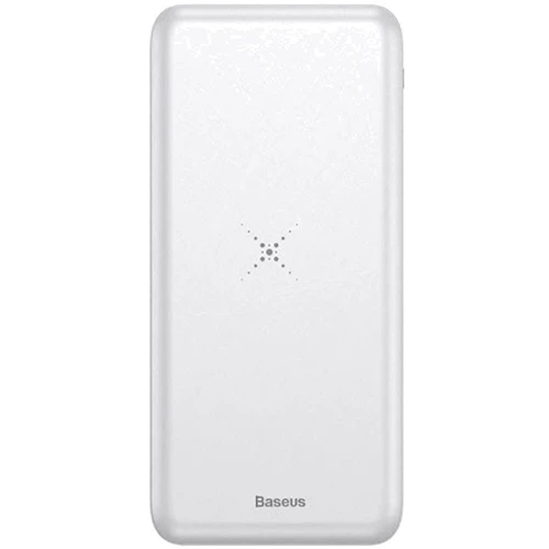 Внешний аккумулятор Baseus Power Bank 10000mAh Wireless Charger M36 White (PPALL-M3602)