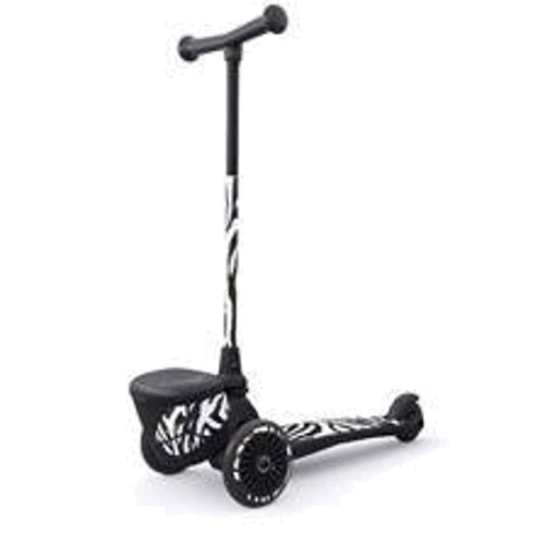 Самокат Scoot and Ride серії Highwaykick-2 зебра, 2+ до 50 кг: Матеріал коліс поліуретан