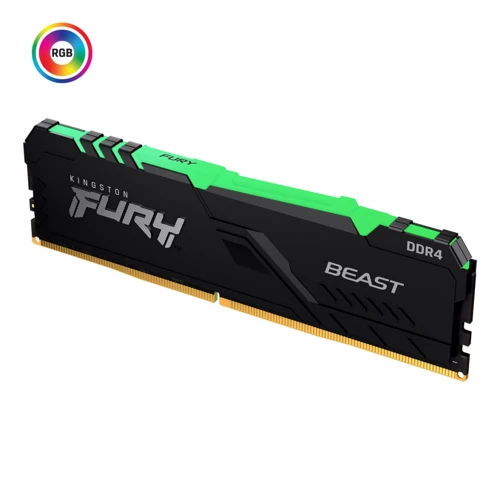 Kingston FURY 16 GB DDR4 2666 MHz Beast RGB (KF426C16BB1A/16) фото 4
