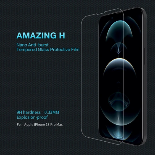 Защитное стекло для iPhone Nillkin Anti-Explosion Glass Screen (H) for iPhone 13 Pro Max фото 5