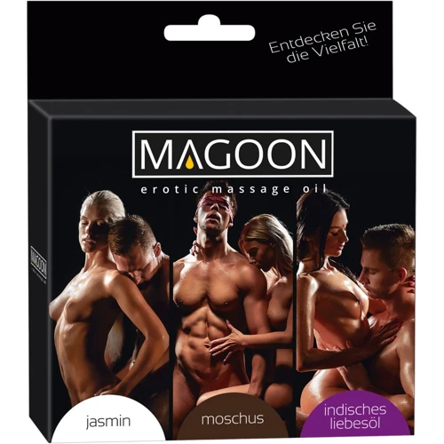 Набір масажних масел Magoon Massage Oil Set, 3х50 мл: Тип Масло