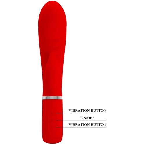 Вибратор LYBAILE Pretty Love - Prescott Red (BI-014635-2)