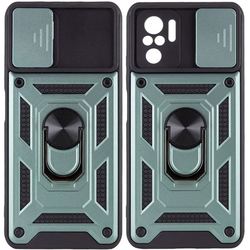 Аксессуар для смартфона Mobile Case Camshield Serge Magnetic Ring Green for Xiaomi Redmi Note 10 / Note 10s