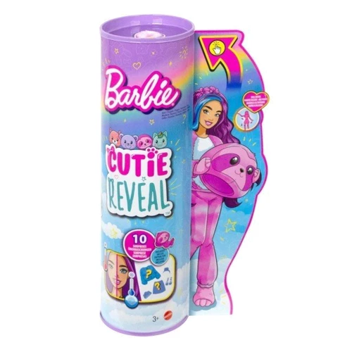Кукла Barbie Cutie Reveal Милый ленивец (HJL59): Особенности Сюрприз