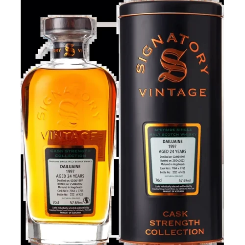 Віскі Signatory Dailuaine Cask Strength 1997 24 yo 0.7 л (BWW7176)