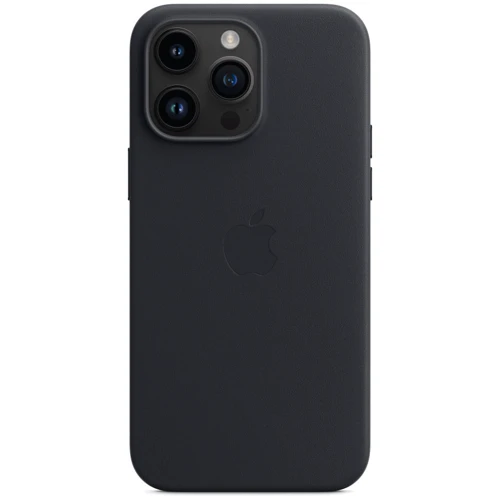 Чехол для iPhone Apple for iPhone 14 Pro Max Leather Case with MagSafe Midnight (MPPM3) : Тип чехла накладка на заднюю часть