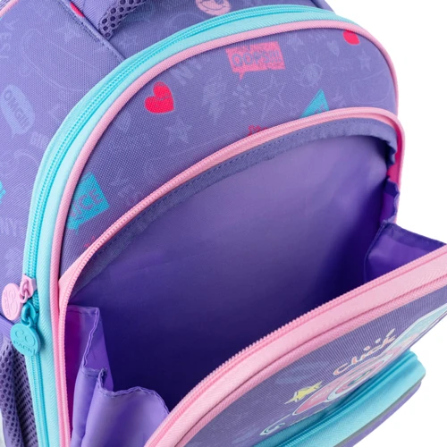 Рюкзак GoPack Education каркасный 597M-4 Say Cheese (GO24-597M-4): Спинка Ортопедическая (анатомическая)