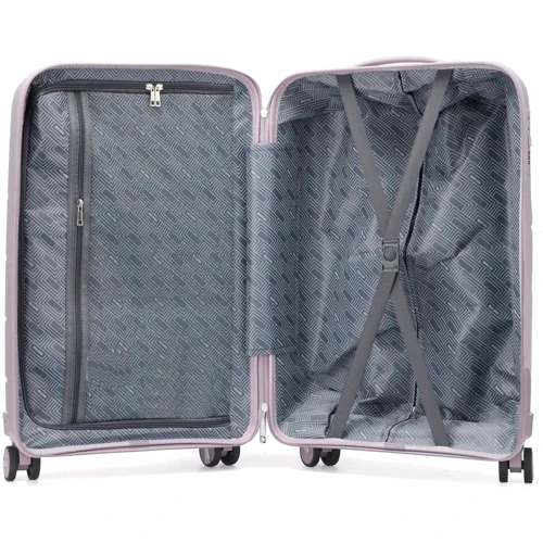 Чемодан Semi Line 20" (S) Light Pink (T5793-1) (DAS303020): Материал Полипропилен