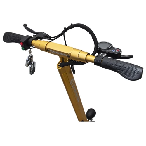 Електросамокат Maraton Scooter Tesla 3500 (Золотий): Допустиме навантаження, кг 120 кг