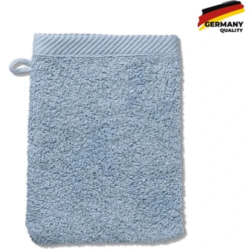 Полотенце KELA Ladessa рукавичка для лица морозно-голубое 15х21 см (23276): Тип полотенце-рукавица