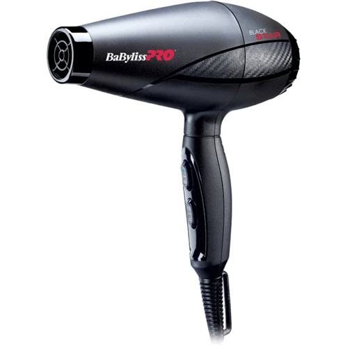 Фен BaByliss PRO BLACK STAR IONIC BAB6250IE: Мощность, Вт 2200