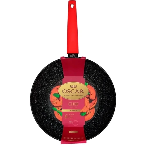 Сковорода OSCAR Chef ВОК 28 см (OSR-1101-28 w): Материал корпуса Алюминий
