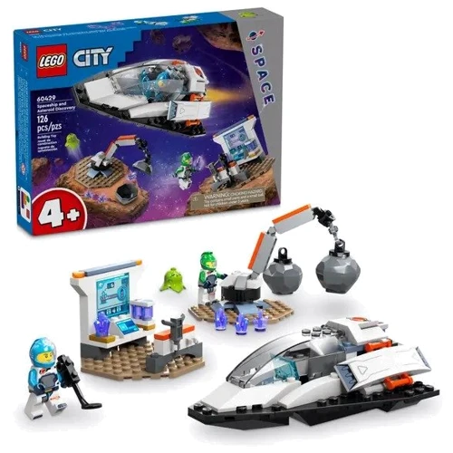 Конструктор LEGO City Космический корабль и исследование астероида (60429): Серия City