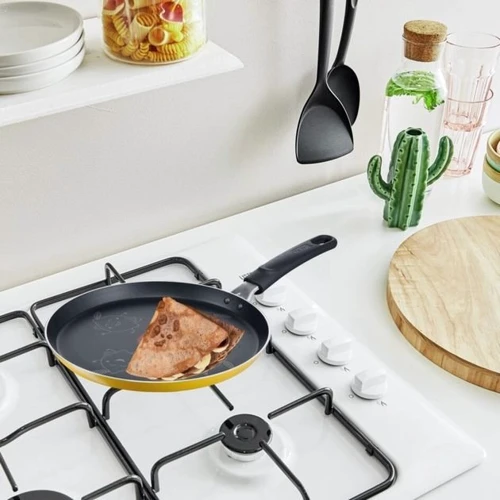 Сковорода Tefal Fruits +лопатка 25 см (B4381002): Материал корпуса Алюминий