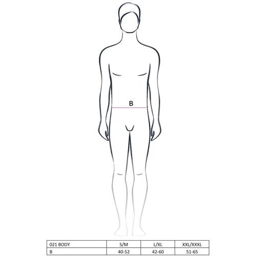 Мужской эротический костюм-боди Passion 021 BODY XXL/XXXL