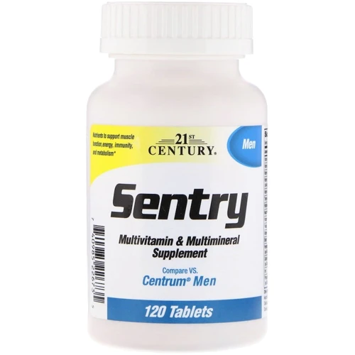 21st Century Sentry Multivitamin & Multimineral Supplement Men 120tablets