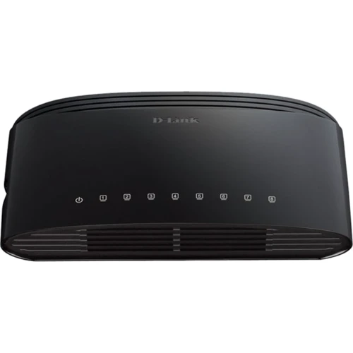 Мережевий комутатор D-Link DES-1008D/E: Порти только Fast Ethernet (10/100)