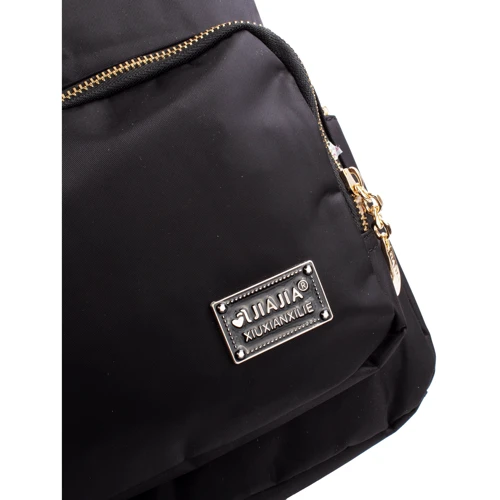 Женский рюкзак Valiria Fashion черный (4DETBU1642-2): Фактура Тканая, Матовая