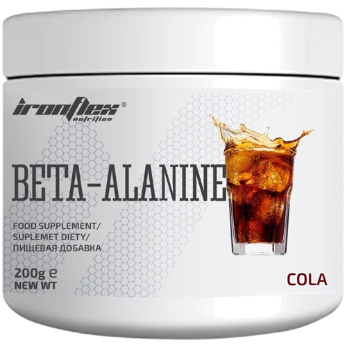 Аминокислота для спорта IronFlex Nutrition Beta-Alanine 200 g /80 servings/ Cola