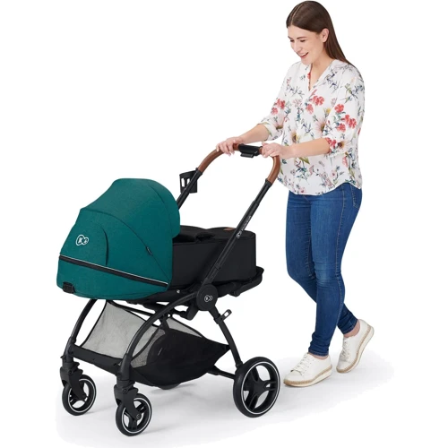 Универсальная коляска 2 в 1 Kinderkraft Evolution Cocoon Midnight Green (KKWEVCOGBL2000) фото 13