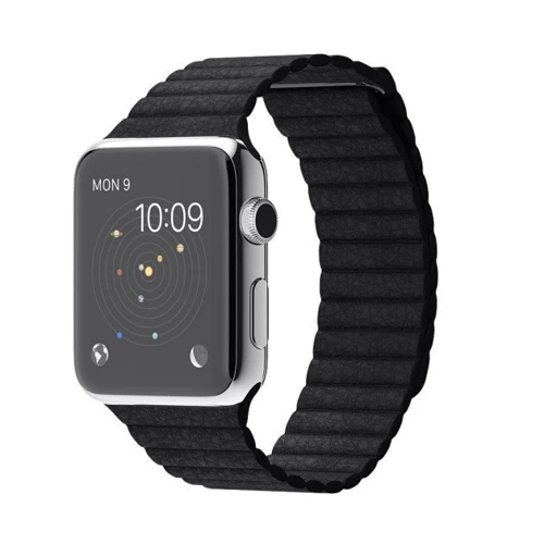 Аксессуар для Watch Fashion Leather Loop Band Black for Apple Watch 38/40/41mm: Производитель Fashion