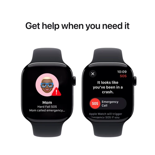 Apple Watch Series 10 42mm GPS Jet Black Aluminum Case with Black Sport Band - S/M (MWWE3QH/A) UA: Встроенная память 64 ГБ