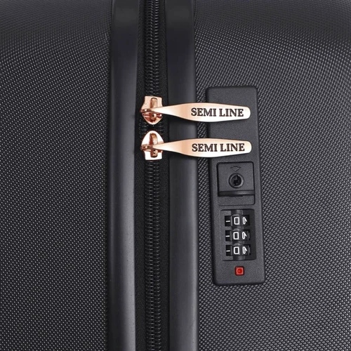Чемодан Semi Line 28" (L) Black (T5718-3): Застежка Молния