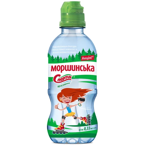 Минеральная вода Моршинская "Спортик", 0.33 л (WT4258)