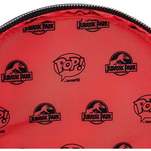 Рюкзак Loungefly POP! Jurassic Park - Gates Mini Backpack (JPBK0001): Корпус рюкзака Мягкий
