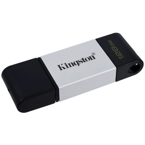 USB-флешка Kingston 128GB DataTraveler 80 Type-C Black (DT80/128GB): Стандарт USB USB Type-C
