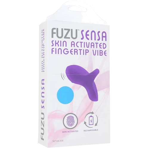 Вибратор на палец FUZU Sensa Skin Activated Fingertip Vibe Pastel Blue