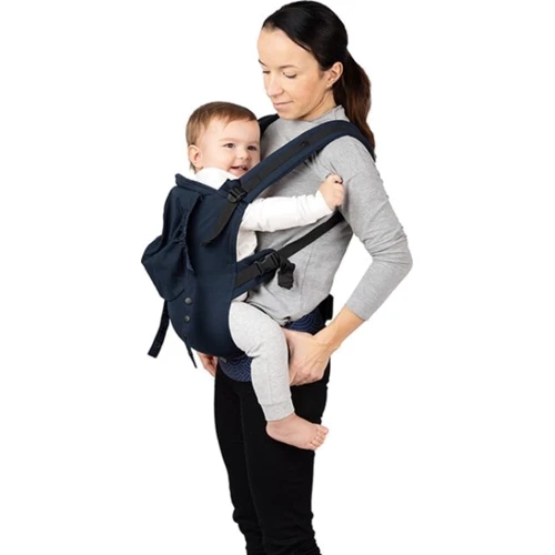 Рюкзак-кенгуру MoMi COLLETE (цвет - navy blue)