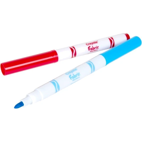 Набір фломастерів CRAYOLA Тонка лінія для малювання на тканині 10 шт (256353.012): Кількість кольорів 10