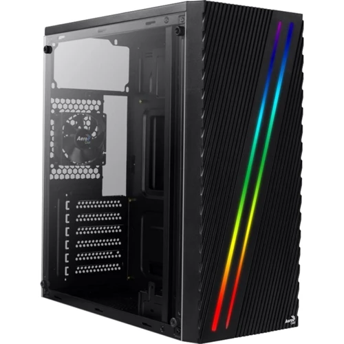 Корпус AEROCOOL PGS Streak (Black): Форм-фактор материнської плати ATX / Micro-ATX / Mini-ITX