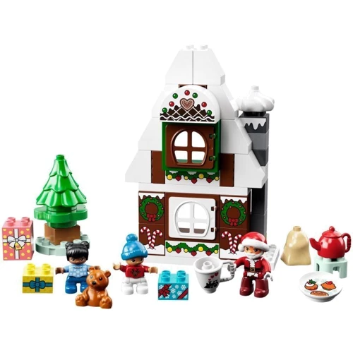 Конструктор LEGO DUPLO Пряничный домик Санты 50 деталей (10976) фото 11