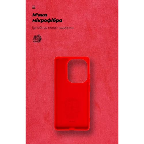 Чехол для телефонов ArmorStandart ICON Case Red for Xiaomi Poco M6 Pro 4G (ARM74149) фото 6