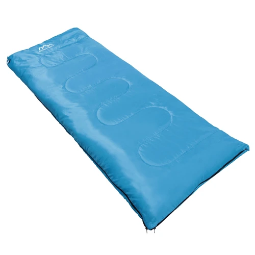 Спальный мешок SportVida R Sky Blue/Grey (SV-CC0060): Ширина в плечах 75 см
