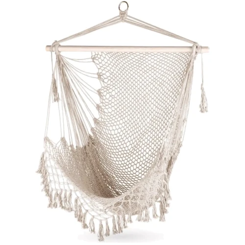 Гамак Outtec Boho Кресло подвесное бежевый (5907766665717)