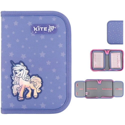 Набор Kite рюкзак + пенал + сумка для обуви 555 My Little Pony (SET_LP25-555S): Цвет фиолетовый