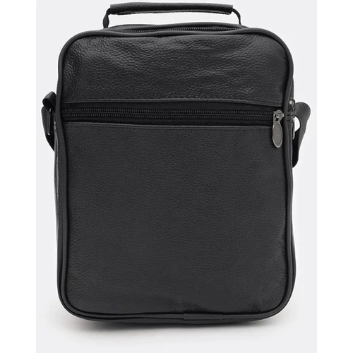 Мужская сумка через плечо Borsa Leather черная (K16683-1bl-black): Страна производитель Тайвань