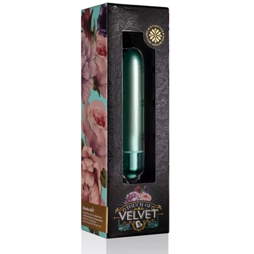Вибратор Rocks Off RO-90mm Touch of Velvet Aqua Lily