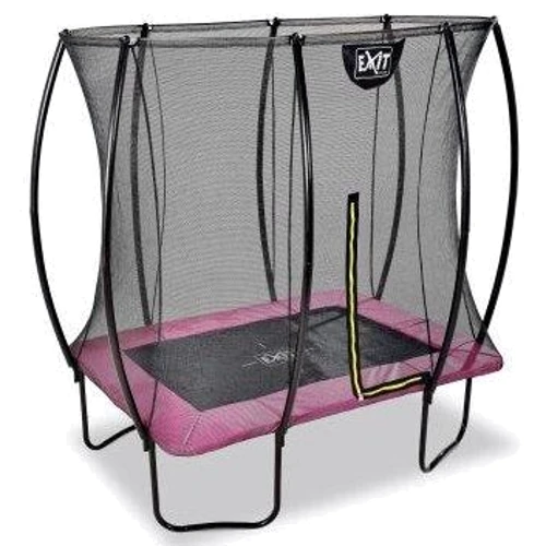 Батут EXIT Silhouette прямоугольный 153x214 розовый