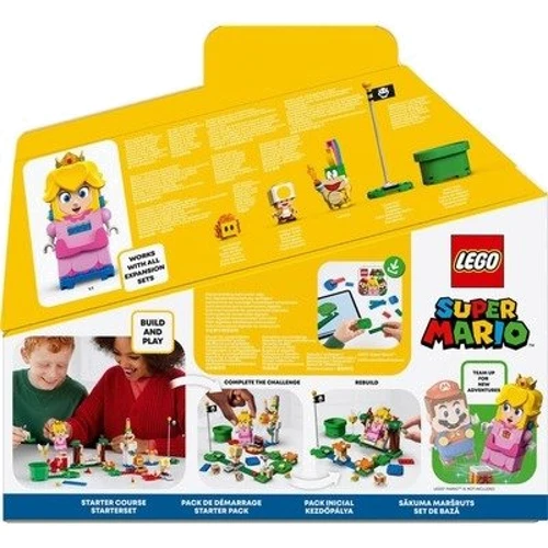 Конструктор LEGO Super Mario Стартовый набор «Приключения с Пич» (71403): Рекомендуемый возраст 6+