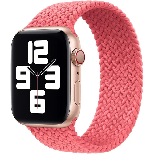 Аксесуар для Watch Apple Braided Solo Loop Pink Punch Size 8 (MY7V2) for Apple Watch 42 / 44mm