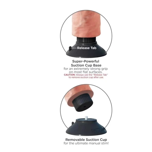 Вибратор Vibrating Cock Flesh, 17,5х4,8 см