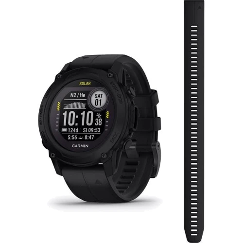 Смарт-годинник Garmin Descent G1 Solar Black (010-02604-12)
