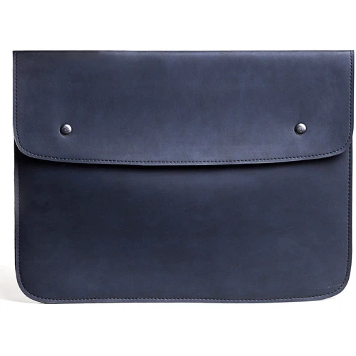Gmakin Cover Envelope Two Buttons Dark Blue (GM51-12) for MacBook 12": Цвет Синий (Blue)