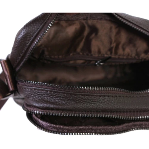 Мужская сумка планшет Borsa Leather коричневая (100316-brown): Тип Сумки
