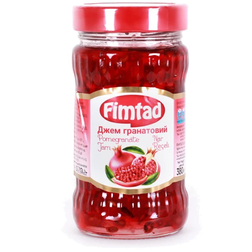 Джем Fimtad гранатовий 380 г (8681957370594)