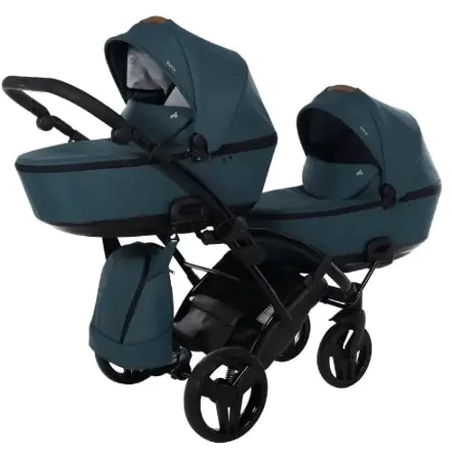 Универсальная коляска для двойни 2 в 1 Junama Space Duo Slim 03